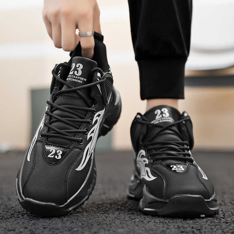 Mode mit Schnürsenkeln Schlüsselhöhe Herren Tennissneaker Vulkanisiert Blau Herrenschuhe Schwarz und Weiß Trainer Sport Super Gemütlich Praxis