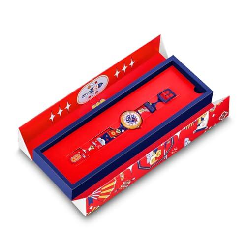 Swatch FLIK FLAK YEAR OF THE SNAKE Watch FPNP165, Kids' Red