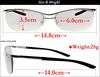 Mens Sunglasses Suitable Year-round Use Both Day Night. Comes Stylish Case. Matte Silver Frame Light Color Brown Half-mirror Clear UV400.