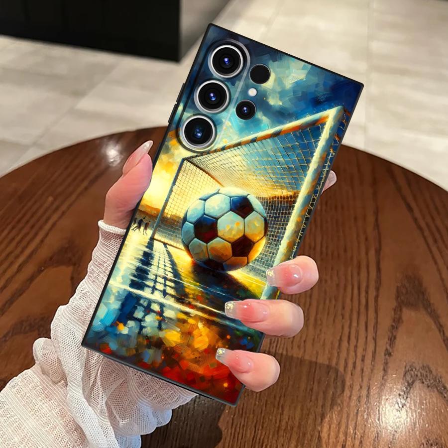 Football Matches Case for Samsung Galaxy S26 S25 S10 S9 S24 Plus S26 S21 FE Note 20 8 9 10 S23 S20 Ultra Funda Phone Cover