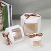 15pcs Treat Boxes with Window Gift Containers Kraft Paper Hexagonal Gift Boxes Gift Wrap Boxes for Birthdays Parties Weddings Festivals