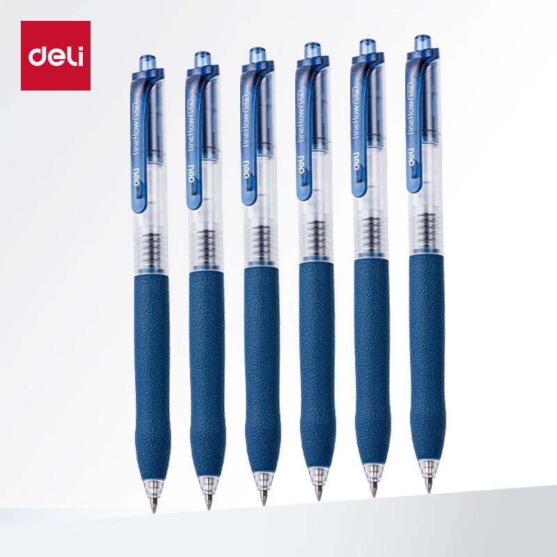 Deli Retractable Smooth Gel Pen