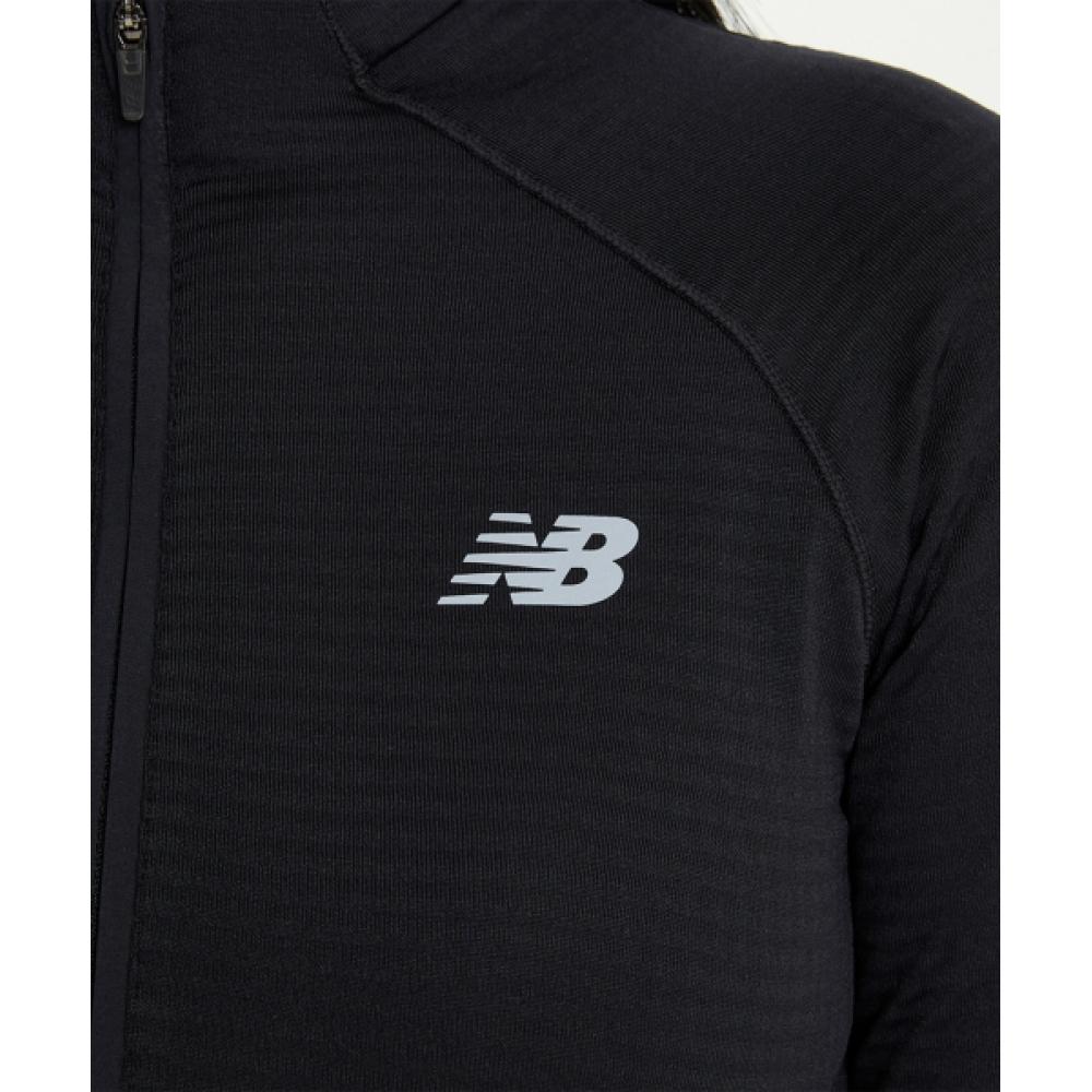 New Balance Nbnde4p142 Women Heat Grid Half Zip Up  Black 