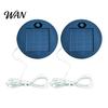 Energy-saving Garden Light Solar Jar Lid with Light, Outdoor Glass Bottle Lamp Pathway Lights LED String, Waterproof Charging Accessory for