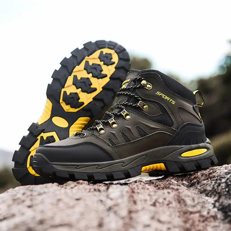 Tenis Masculino Hiking Shoes Mens Shoes Wear-resistant Men's Shoes Non-slip Soft Soled Design Travel Mens Tennis Men's Sneakers