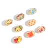 10Pcs/Lot 14×9mm Resin Beads Orange Cut Large Hole Loose Beads For DIY Handcraft Colorful Bracelet Necklace Jewelry Accessories