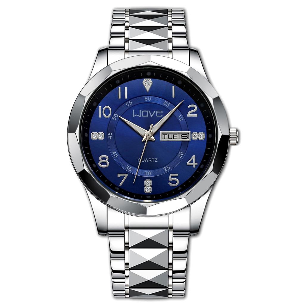 Langjue Men'S Watch Luminous Watch, Weekly Double Calendar Quartz Watch, Couple Watch