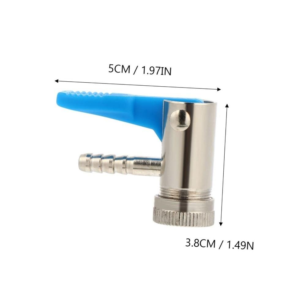 Corrosion-Resistant Clip on Chuck Copper&ABS Tire Air Chuck  Air Compressor