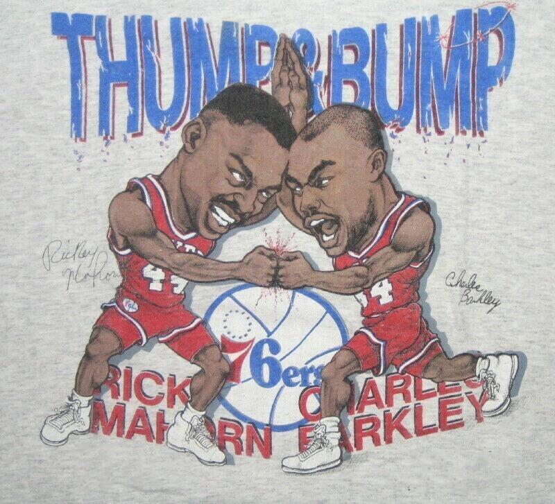 

Charles Barkley Rick Mahorn gray Tshirt Unisex All Sizes Tshirt JJ4254 Unisex T-Shirt XXL
