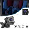 Baby Car Mirror, 1080P Baby Monitor with Camera USB Plug, 4.3  Baby Camera with Night Vision, 150 Degrees  Wide View
