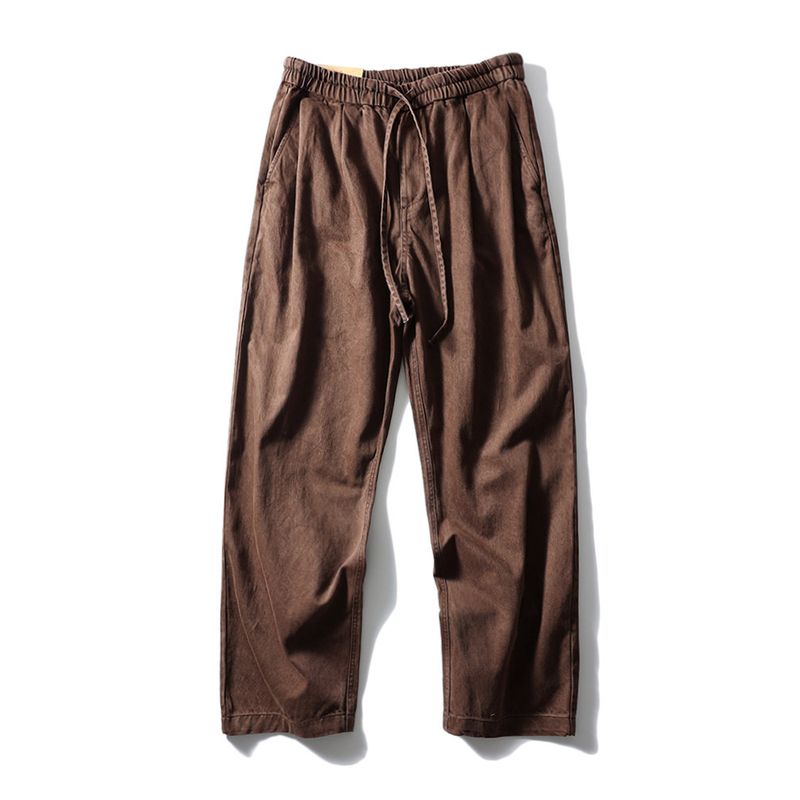 American Retro Pure Cotton Loose Cargo Pants Men s Spring and Autumn Maillard Brown Pants Export Men s Pants Casual Pants Brown 3XL