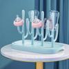 High Quality Feeding Bottle Drain Rack Detachable Portable Baby Bottle Holder  Accessory Storage