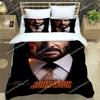 Movie John Wick Printed Bedding Sets Exquisite Bed Supplies Set Duvet Cover Bed Comforter Set Bedding Set Luxury Birthday Gift02