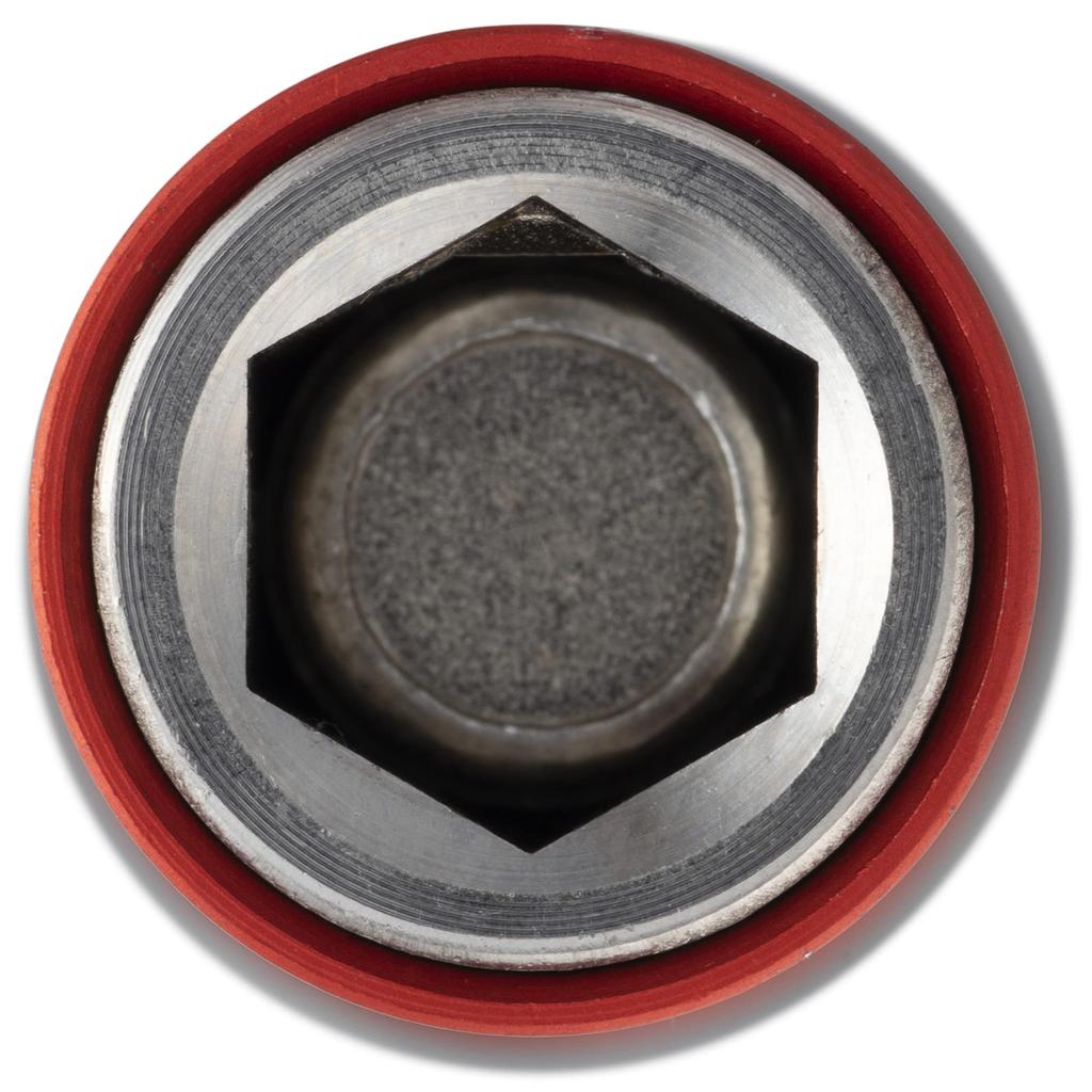 TONE Bit Holder for Electric 150mm Overall Length 2BHA-150 Drills, Red,