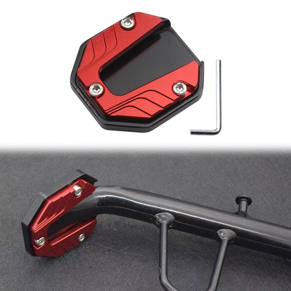 Motorcycle Accessories Side Stand Plate Bike Side Stand Plate Dress Up Parts Universal Scooter