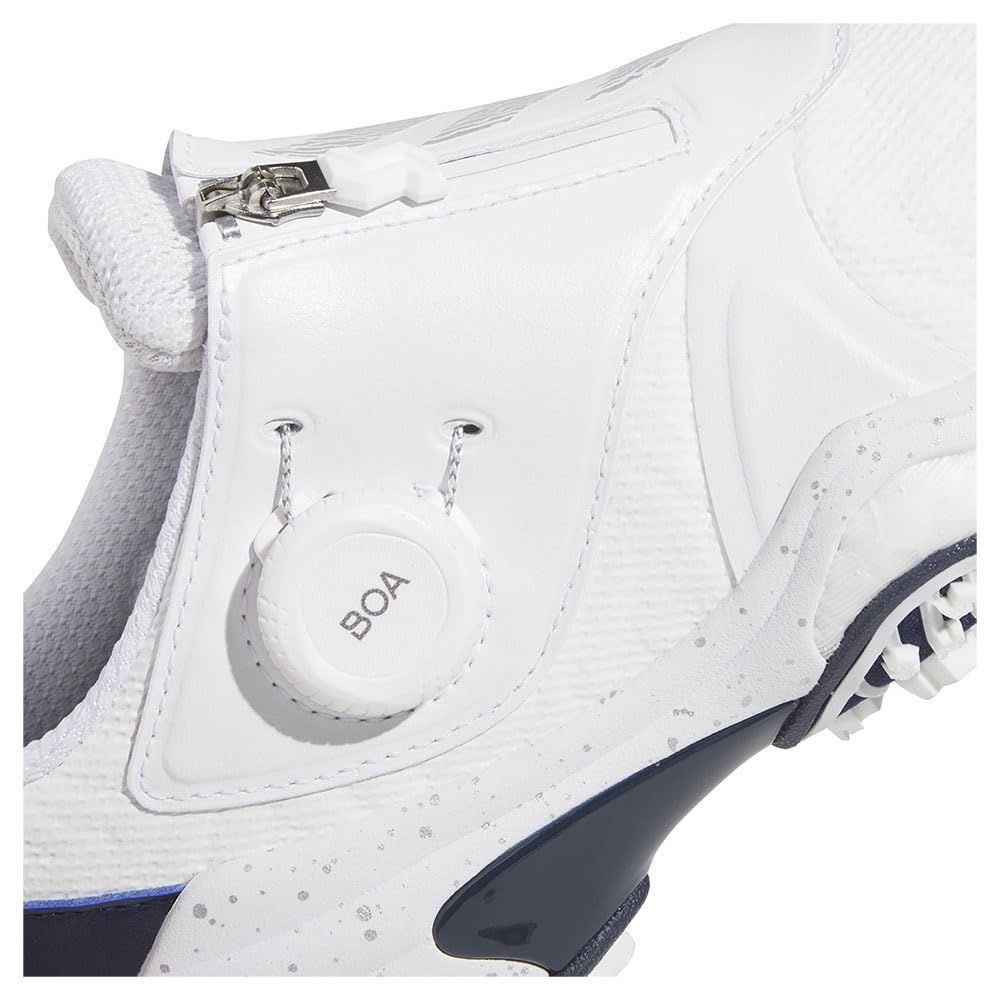 Golf Shoes Code Chaos 25 Boa Footwear Navy cm 2E [Adidas Golf] Women's White/Silver Metallic/College 24.5