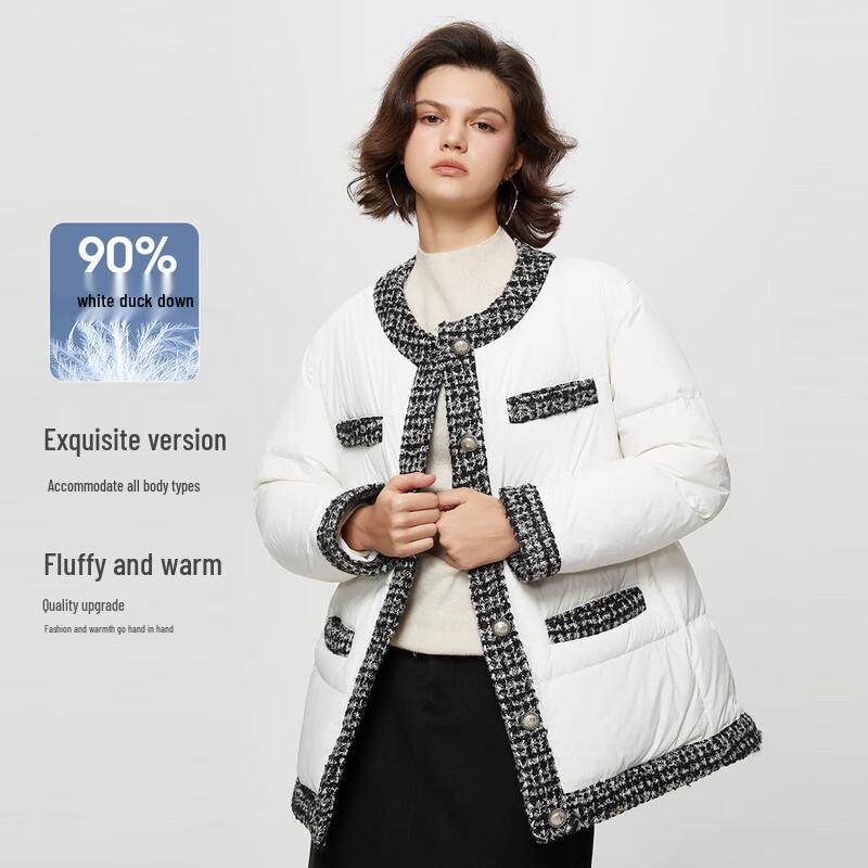 Elegante Daunenjacke mit langen Ärmeln von Tatu für Damen