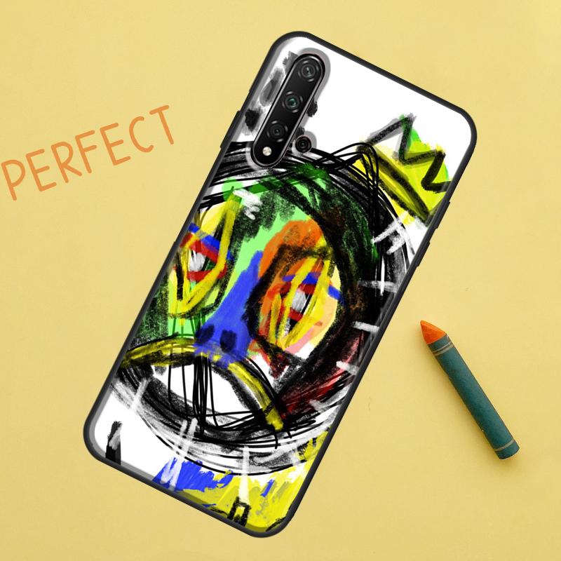 Graffiti For Huawei Nova 10 9 SE 11 Pro 12i 11i 8i Y60 Y70 Y90 Y61 Y91 Y72 Y73 P20 P40 P30 Lite Case