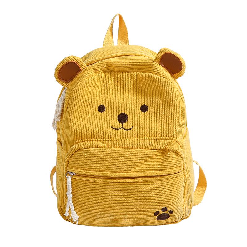 Japanischer Niedlicher Bären-Rucksack, Leicht & Geräumiger Studenten-Schulrucksack, Vielseitig für 2025, Perfekt als Geburtstagsgeschenk