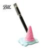 Cute Stationery Storage 3D Printed Melting Ice Cream Pen Holder, Novelty Cone Desk Unique Plastic Pencil Organizer Stand, Funny Desktop Organizer,