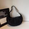 Faux Suede Shoulder Bag for Women, New Autumn/Winter 2026, Trendy, Retro, Large-capacity Single-shoulder Crossbody Bag