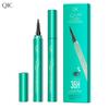 QIC malachite green eyeliner, eyeliner waterproof, oil-proof and non-smudging eyeliner pen, eyeliner pen, makeup