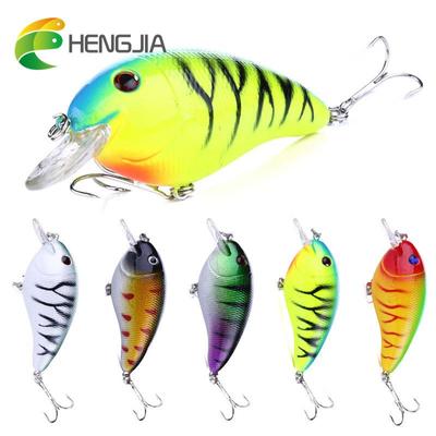 1 Stück HENGJIA Crankbait 0,53 Unzen/3,26 Zoll Kunststoff Angeln Hecht Wobbler Angelgerät