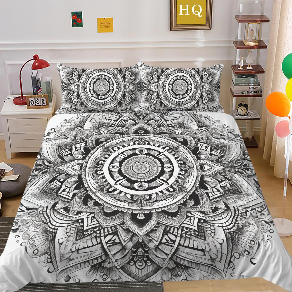 3D Printing Duvet Covers Cool Pillowcase Full King Size Home Bedding Sets Superior Microfiber Bedroom Decor