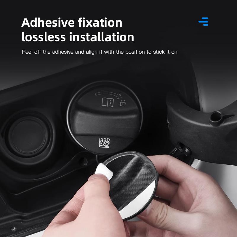 True Carbon Fiber Car Fuel Tank Cap Protective Cover For BMW X1 X2 X3 X5 X4 X6 X7 3 4 5 6 Series E46 E90 E60 F30 F10 E39 E36 F20 YF6