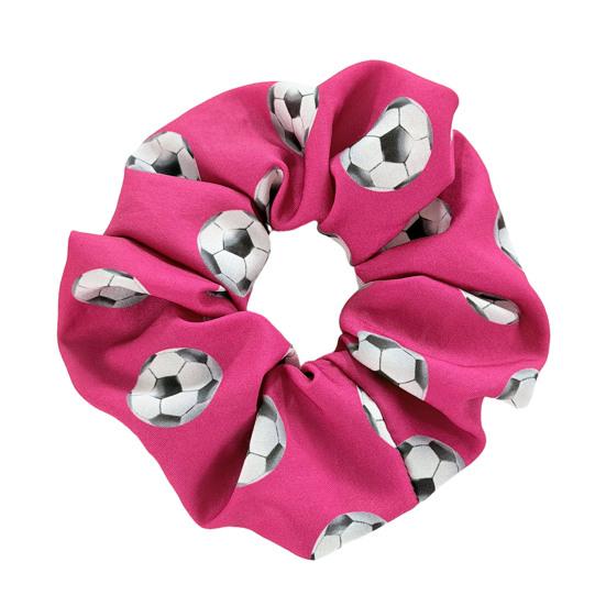 

Hair Tie Soccer Themed Pattern Large Size Hair Rope High Elasticity Ponytail Holder Sports Hair Accessories