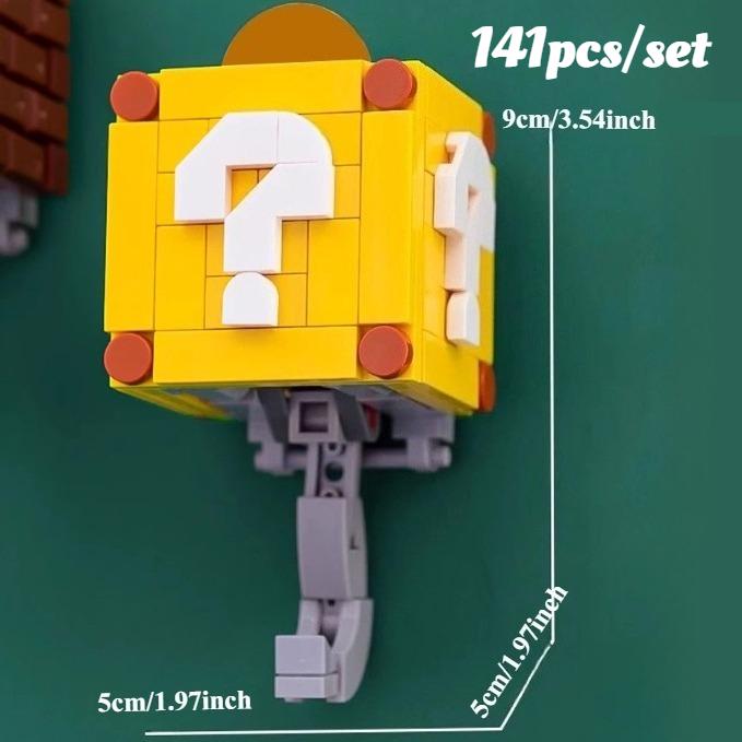 

141 шт./набор Брелок-конструктор из монет - DIY игрушка-подвеска с уникальным дизайном, идеальный рождественский подарок для детей и коллекционеров