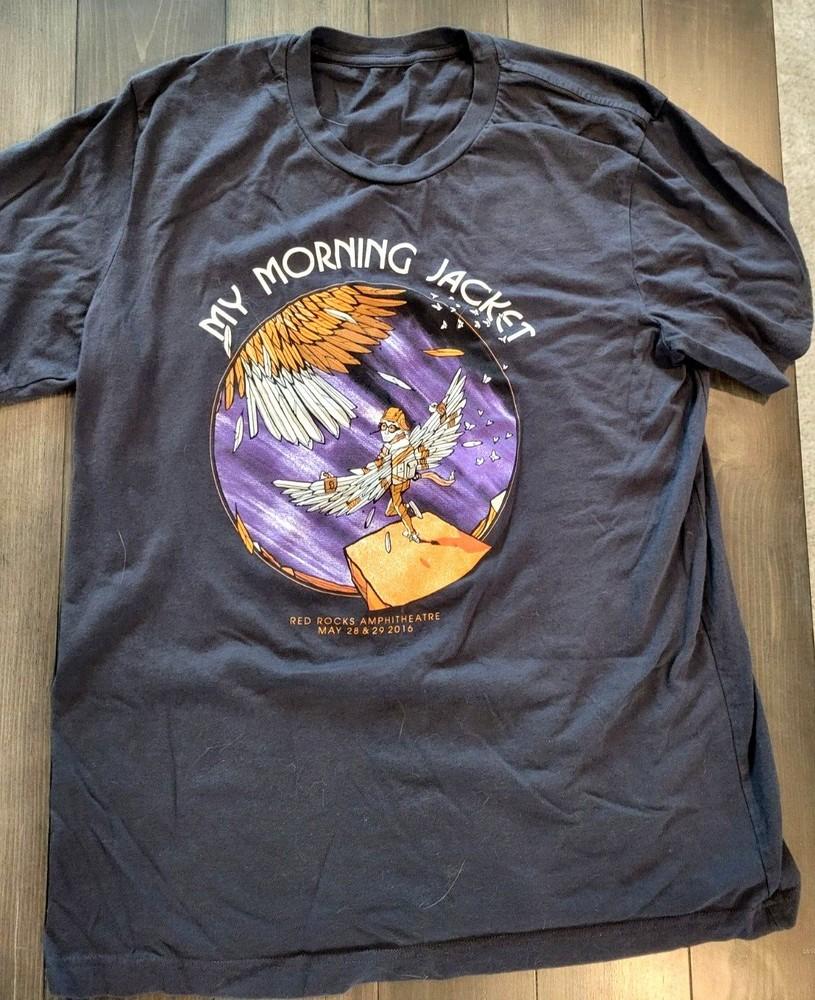 

My Morning Jacket Red Rocks Amphitheatre Shirt Black Unisex S-5XL 1J0599 Unisex T-Shirt L