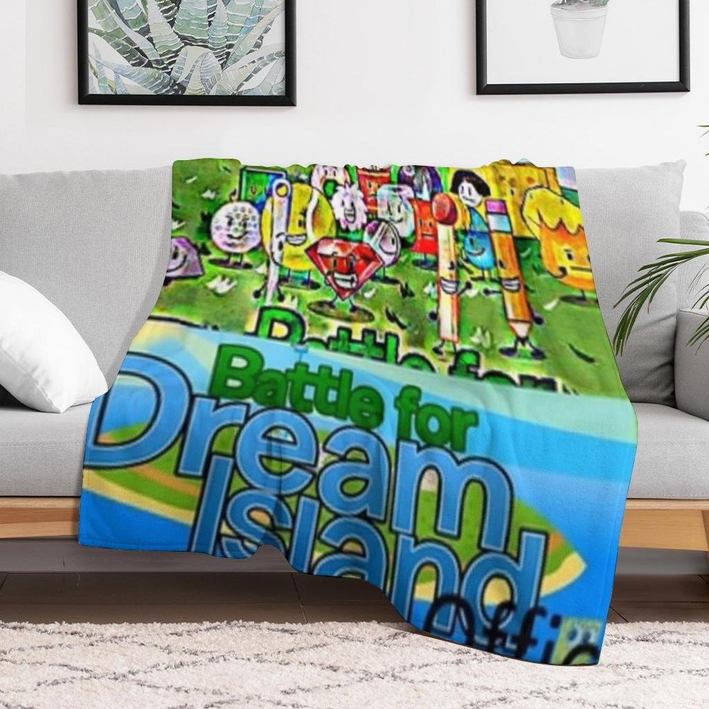 the bfdi Throw Blanket Warm Comfortable Blanket for Office Napping