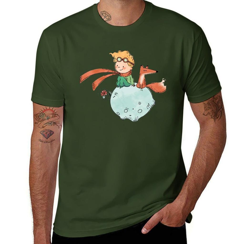 The little Prince T-Shirt vintage summer tops plus sizes plus size tops t shirts for men graphic