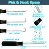 1228Pcs 32Size Clear White Silicone O Rings Assortment Kit With Pick And Hook For Hydraulic Systems Plumbing Repairs Tools