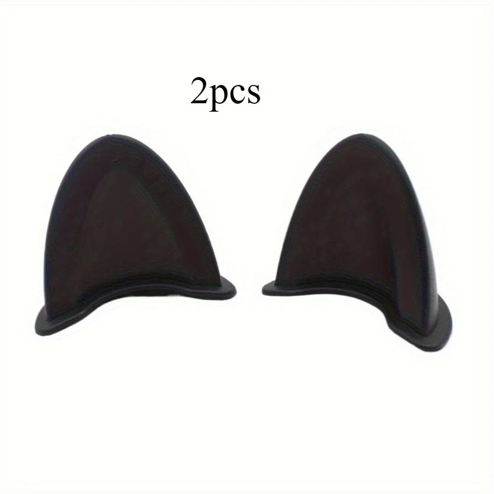 2PCS Motorcycle Helmet Decoration Cat Ear Cute Car Decoration Sticker Motorcycle Helmet Decoration (cat Ear Shaped Bread)