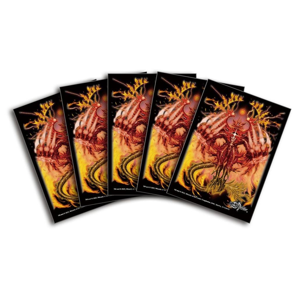 Duel Masters DX Card Sleeve Dragon Emperor Borshack Bakhteras