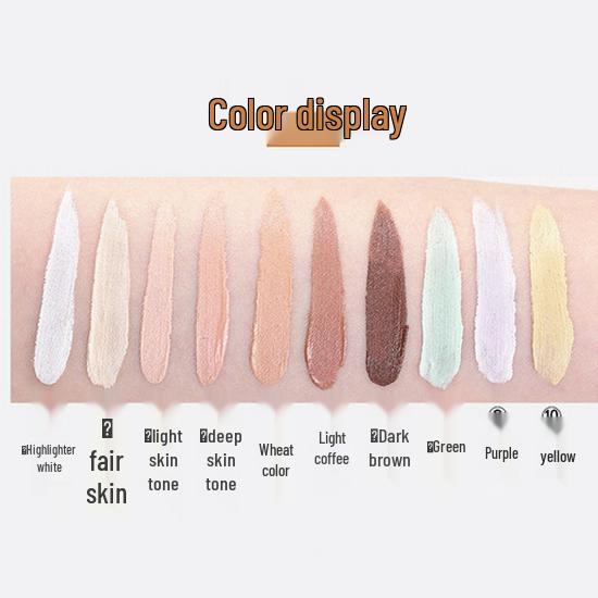 Meixi'er Kontur & Highlight Concealer-Creme für Narben, Flecken, Akne, Augenringe & Gesichtsmodellierung