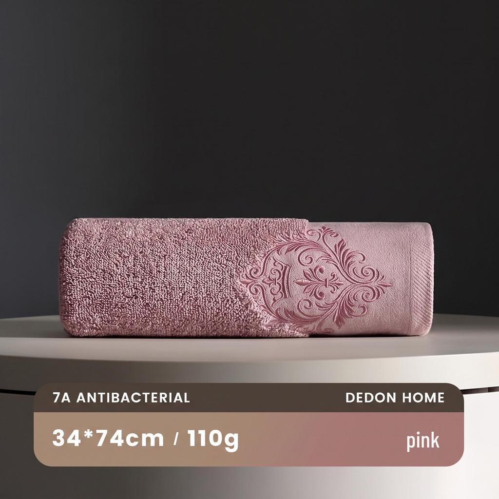Toalla 7a de Algodón Puro Antibacteriano: Clase A, Engrosada, Muy Absorbente, No Suelta Pelusa, Adecuada para Lavar la Cara y Bañarse, Unisex.