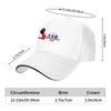 White Rabbit Candy Unisex Baseball Caps Peaked Cap  Sun Shade Hats for Men Women