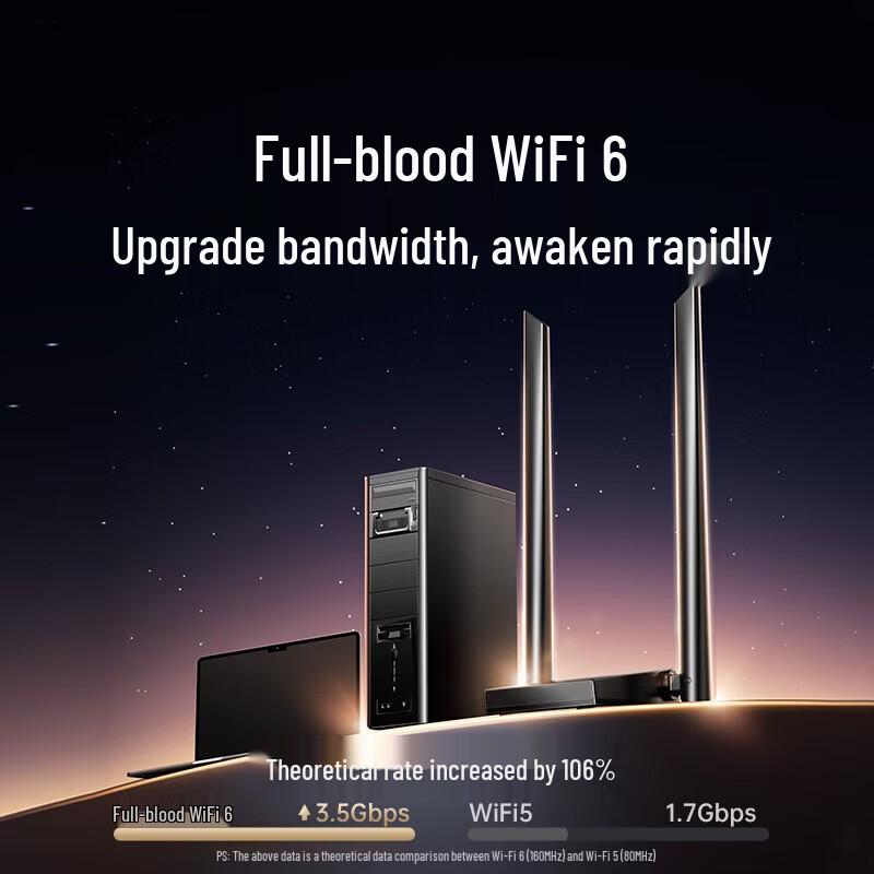 UGREEN WiFi6 AX3000 Dual-Band USB Wireless Adapter (CN version)