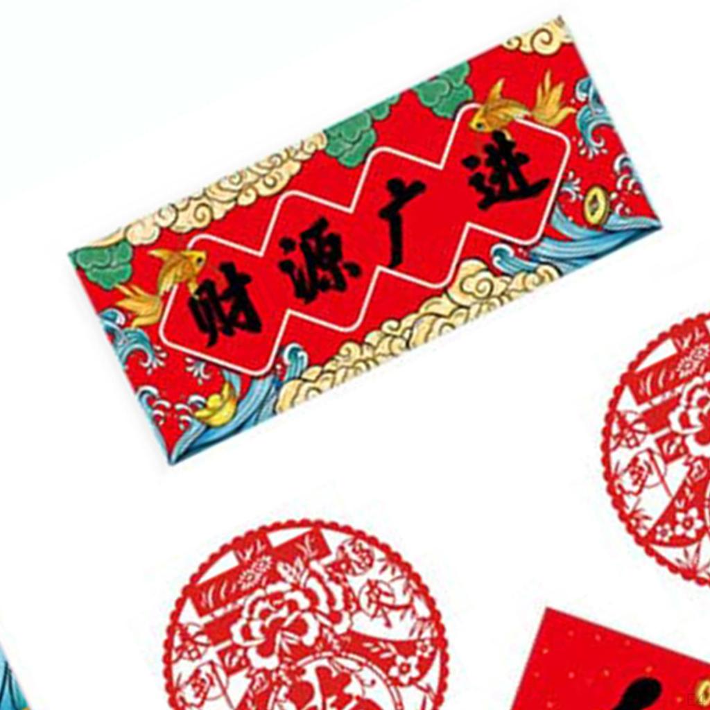 Door Ornaments for Traditional Chinese Year Couple Decorative Window Sticker Hotel Spring