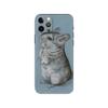 Cute Cartoon Chinchilla phone case for iphone 5 5s 2020se 6 6s 7 8 plus x 10 XR XS 11 12 13 mini pro MAX black tpu back cover