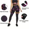 3 In 1 Fat Burning Compress Belt Breathable Sports Abdomen Slimming Belt Waist Trainer  Yoga