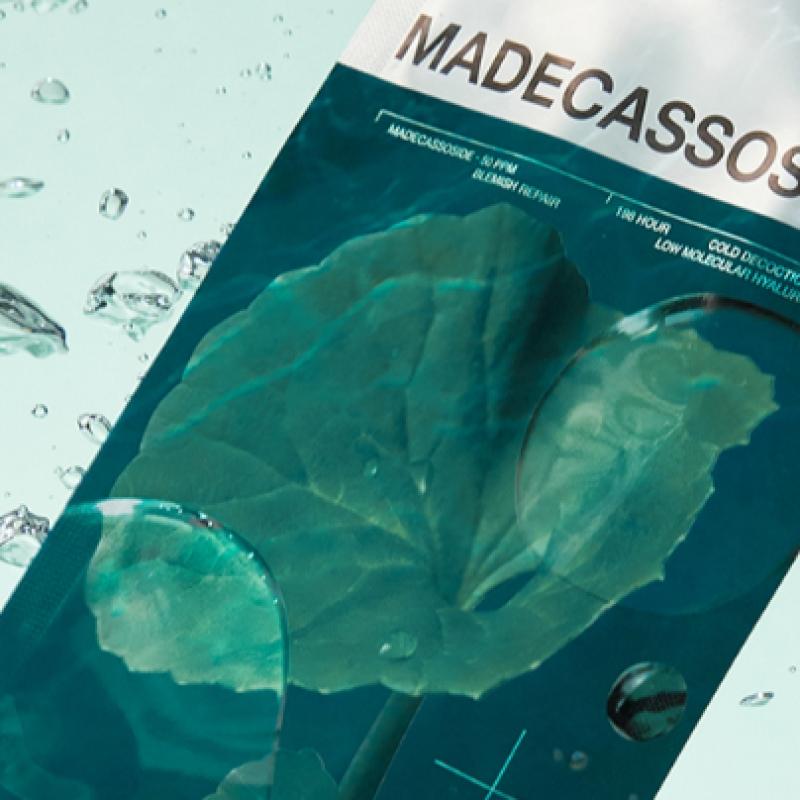 Mediheal Tea Tree Essential Mask Soothing Moisture 1 Sheet Madecassoside Trace Repair 1 Sheet