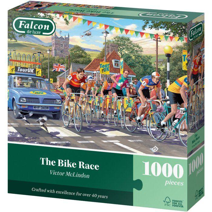 Puzzle - JUMBO - FALCON - The bike race - 1000 pièces - Dès 12 ans