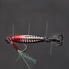 Long Cast Iron Plate Fishing Lure with Double Hook for Freshwater and Sea Fishing