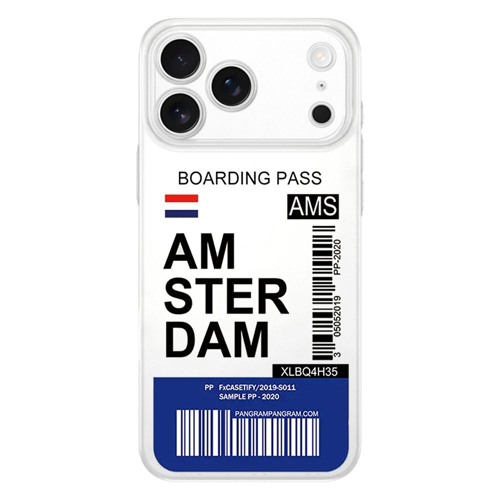 World City Travel Ticket New York London Phone Case For iPhone 17 Air 16E 16 11 15 14 Pro MAX 12 13 7 8 Plus SE Easter Cover