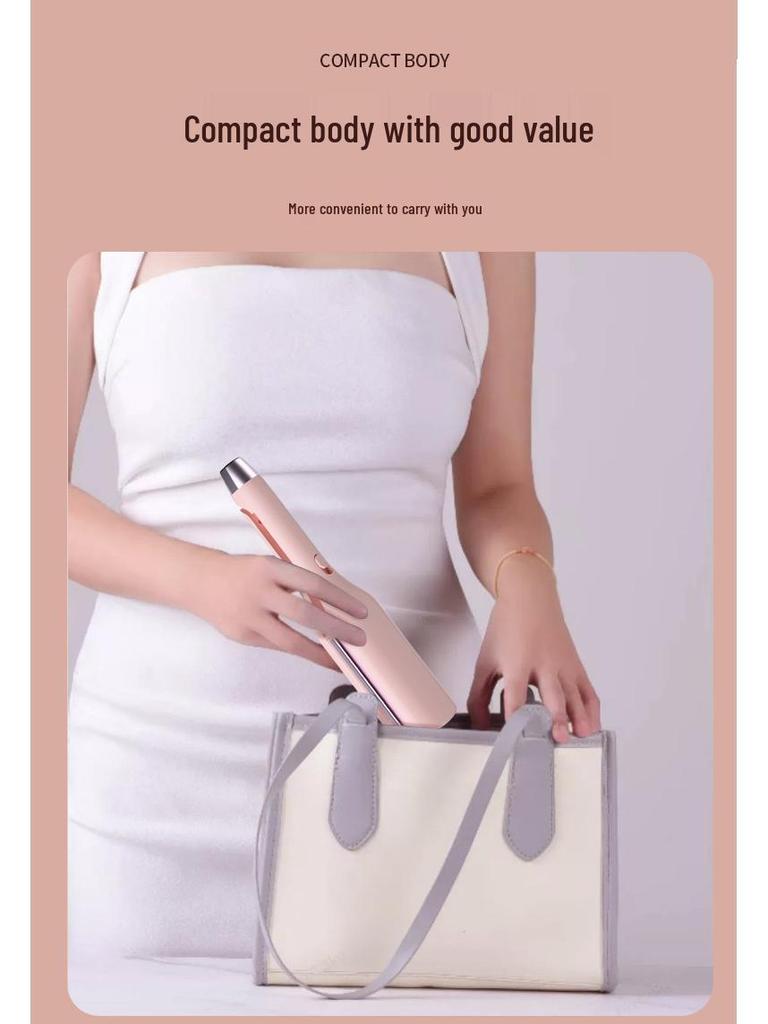 32mm V-Shaped Egg Roll Curling Iron for Large Waves & Rippled Curls