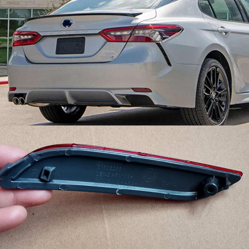 Left+Right Rear Bumper Light Lamp Reflector Lamp For Toyota Camry 2018    8191006070 8192006060